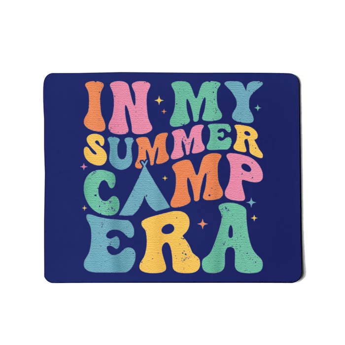 Retro Summer Camper Women Groovy In My Summer Camp Era Mousepad