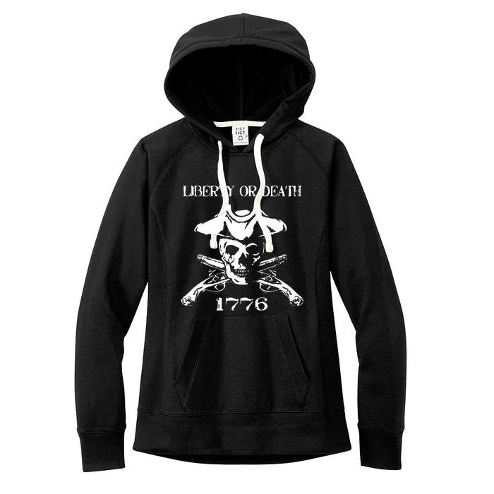 Revolutionary Skull Crossbones Flintlock Cool Women's Fleece Hoodie