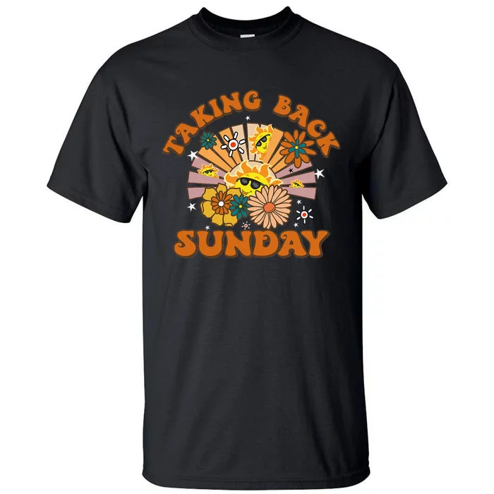 Retro Sunshine Cute Floral Taking Back Sunday Tall T-Shirt