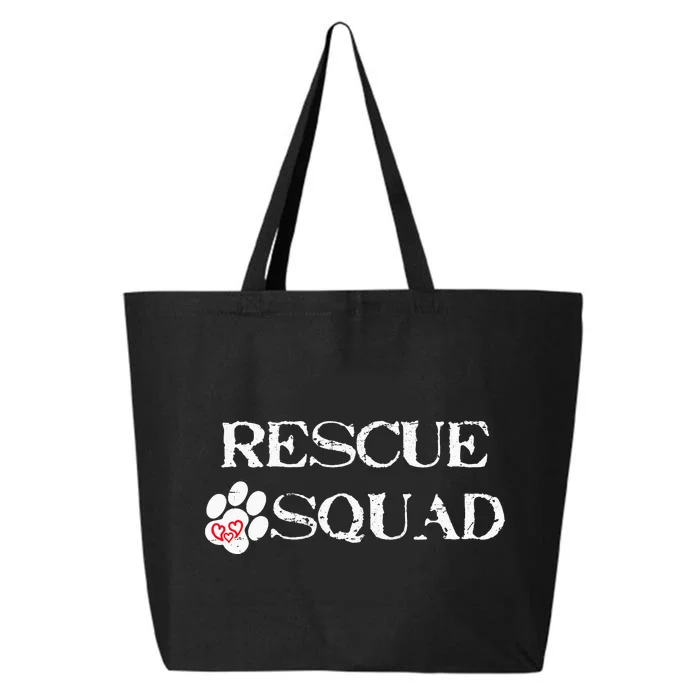 Rescue Squad Dog Paw Heart 25L Jumbo Tote