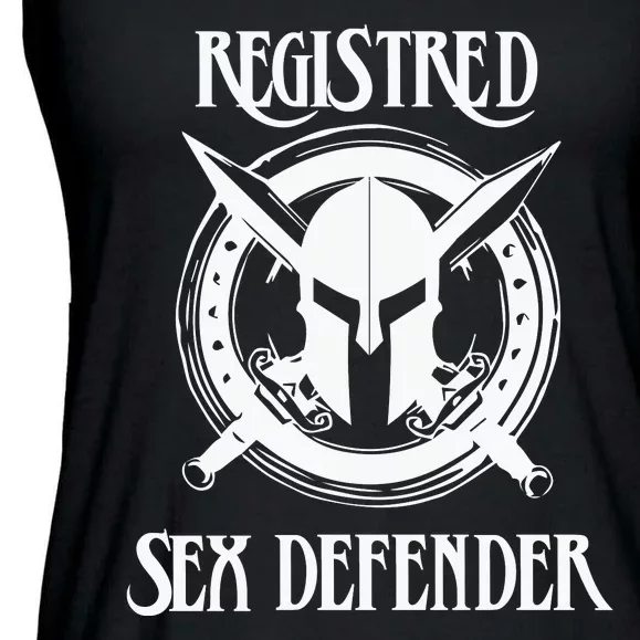 Registred Sex Defender Ladies Essential Flowy Tank