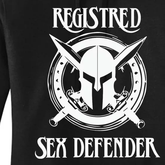 Registred Sex Defender Women's Pullover Hoodie