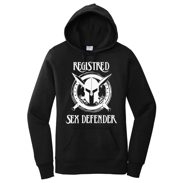 Registred Sex Defender Women's Pullover Hoodie