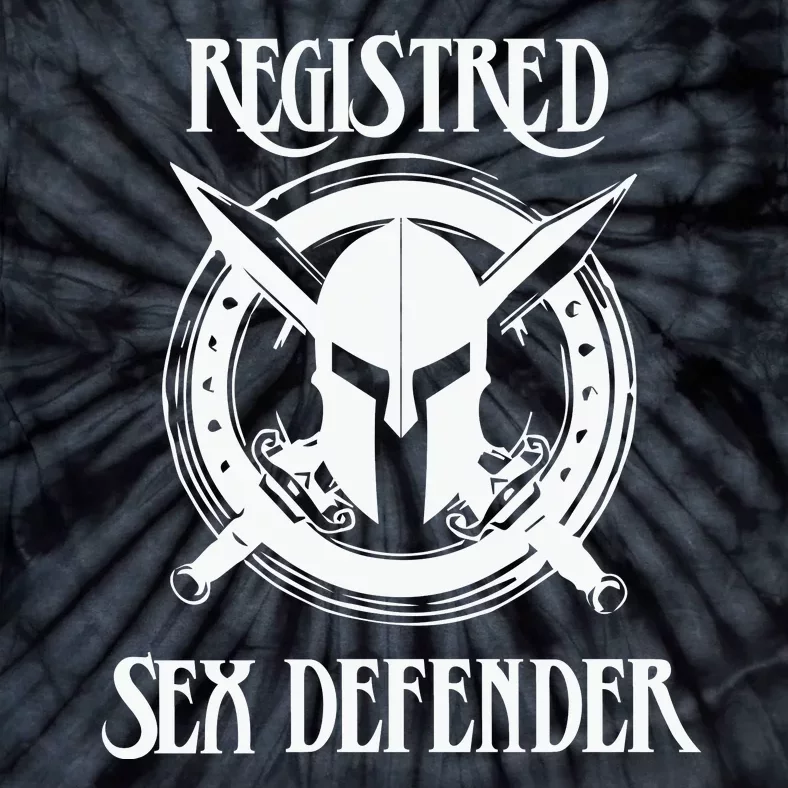 Registred Sex Defender Tie-Dye T-Shirt