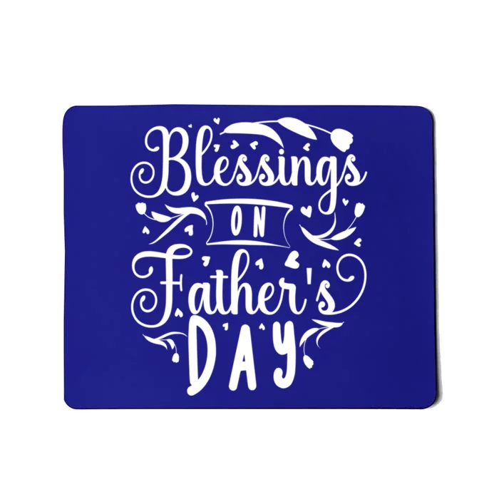 Retro Son Daughter Family Matching Blessing On Father's Day Meaningful Gift Mousepad