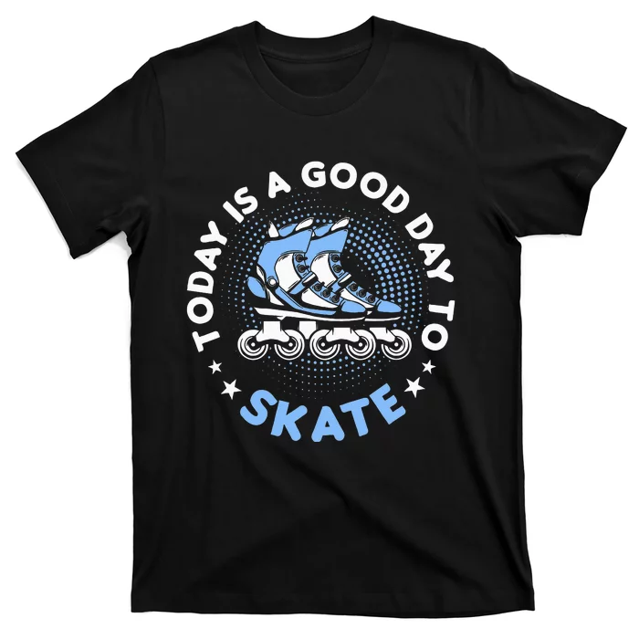 Roller Skate Design Roller Blades Skater Stuff Inline Skate T-Shirt