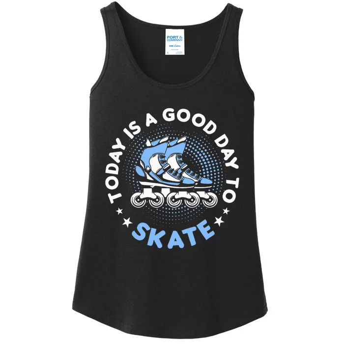 Roller Skate Design Roller Blades Skater Stuff Inline Skate Ladies Essential Tank