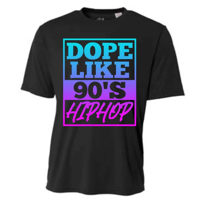 Rapper Saying Dope Like 90s Hip Hop Music Rapper Hip Hop Cooling Performance Crew T-Shirt