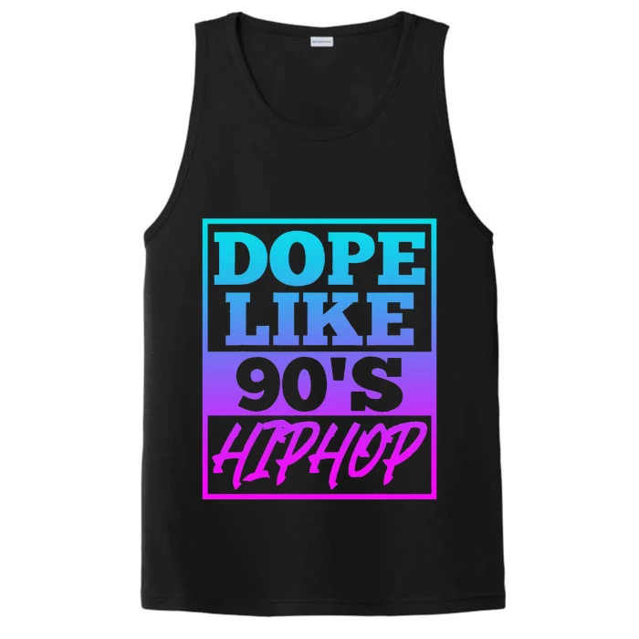 Rapper Saying Dope Like 90s Hip Hop Music Rapper Hip Hop Performance Tank