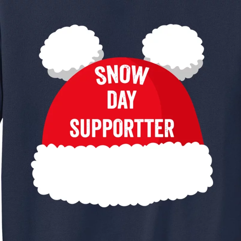 Retro Snow Day Supporter Fun Teacher Retro Snow Day Supporter Fun Teacher Sweatshirt