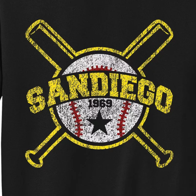 Retro San Diego Baseball Sweatshirt