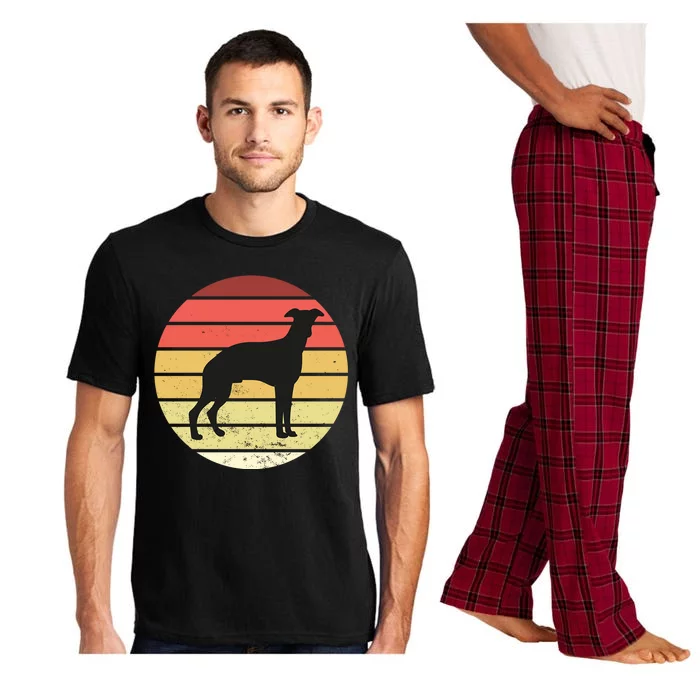 Retro Sunset Dog Lover Pajama Set