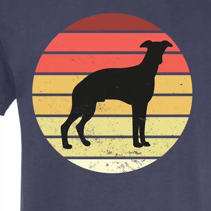 Retro Sunset Dog Lover Garment-Dyed Heavyweight T-Shirt