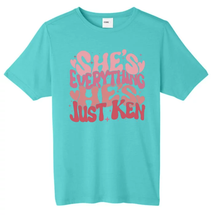 Retro Shes Everything Hes Just Ken ChromaSoft Performance T-Shirt