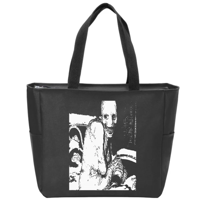 Russian Sleep Experiment Creepy Horror Zip Tote Bag