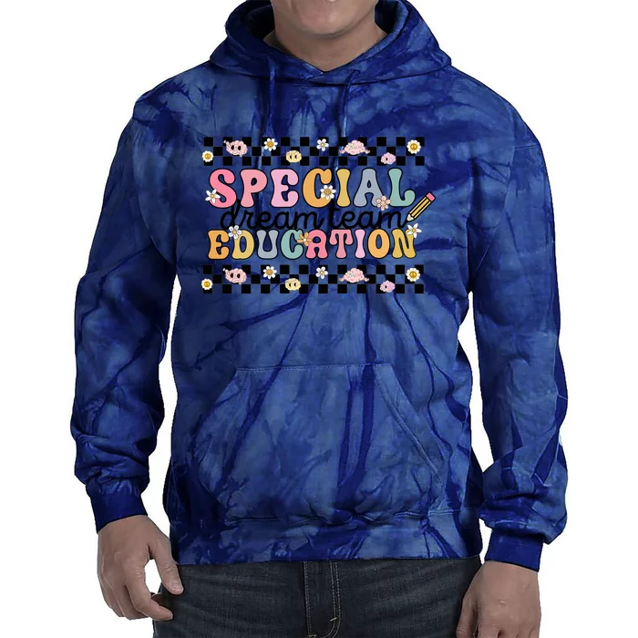 Retro Special Education Dream Team Tie Dye Hoodie