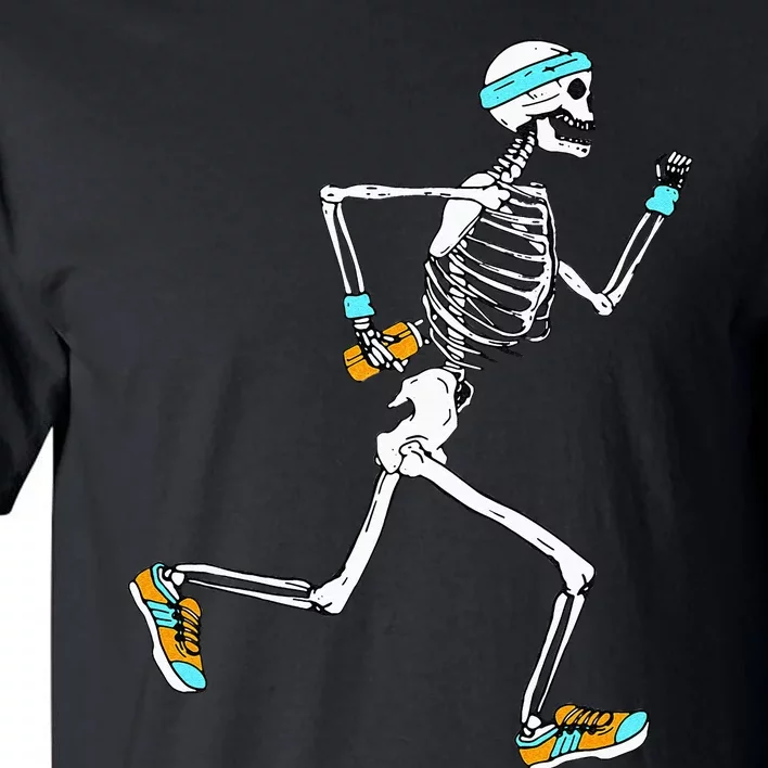 Running Skeleton Funny Tall T-Shirt