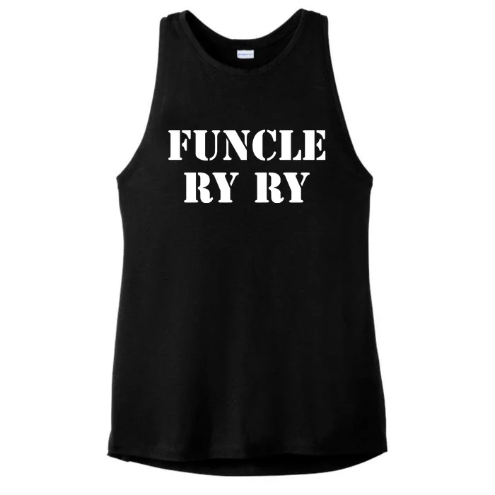 Ryan Seacrest Funcle Ry Ry Ladies Tri-Blend Wicking Tank