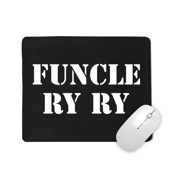 Ryan Seacrest Funcle Ry Ry Mousepad