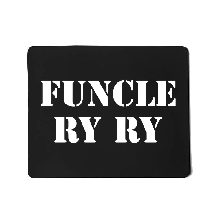 Ryan Seacrest Funcle Ry Ry Mousepad