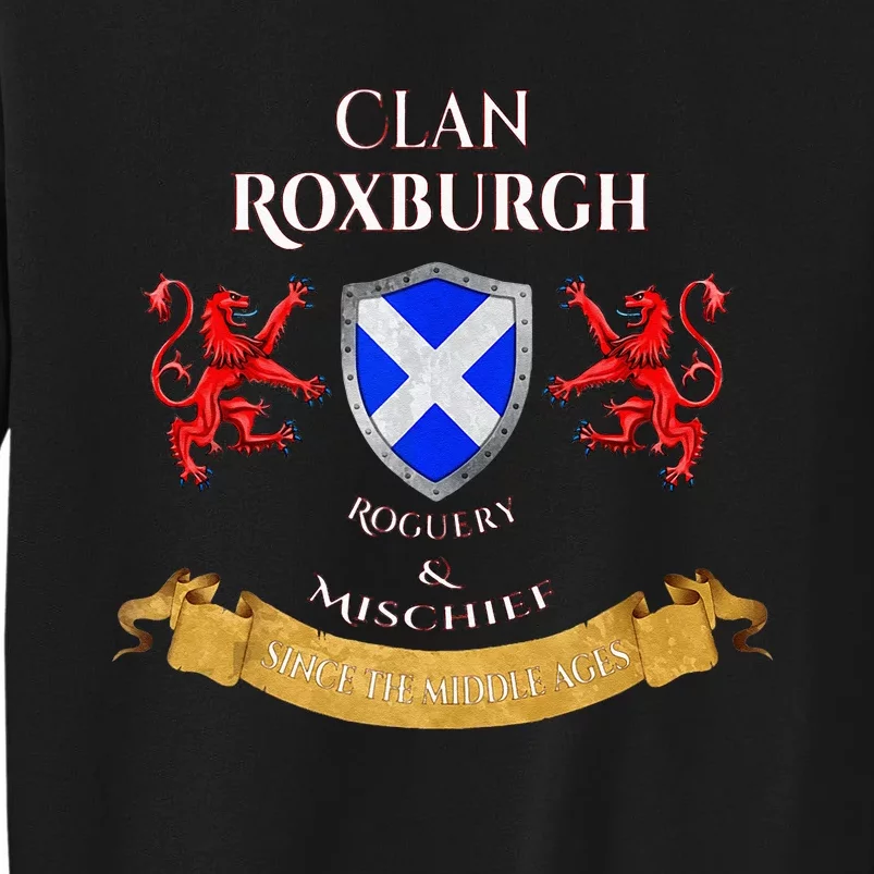 Roxburgh Scottish Family Clan Middle Ages Mischief Tank Top Sweatshirt