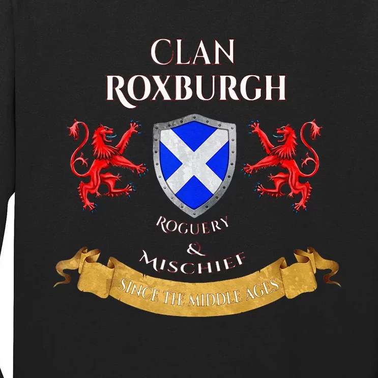 Roxburgh Scottish Family Clan Middle Ages Mischief Tank Top Tall Long Sleeve T-Shirt