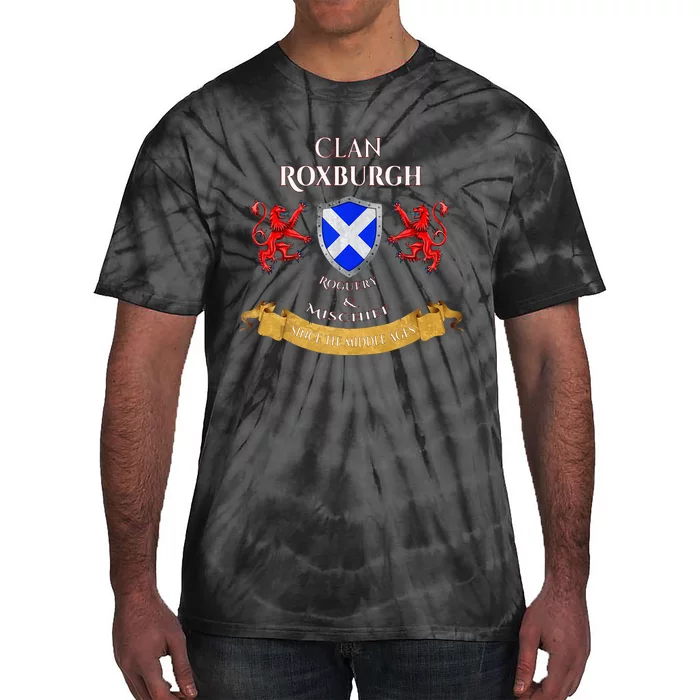 Roxburgh Scottish Family Clan Middle Ages Mischief Tank Top Tie-Dye T-Shirt