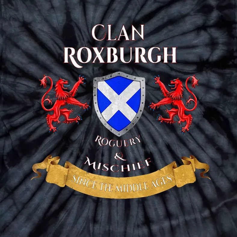 Roxburgh Scottish Family Clan Middle Ages Mischief Tank Top Tie-Dye T-Shirt