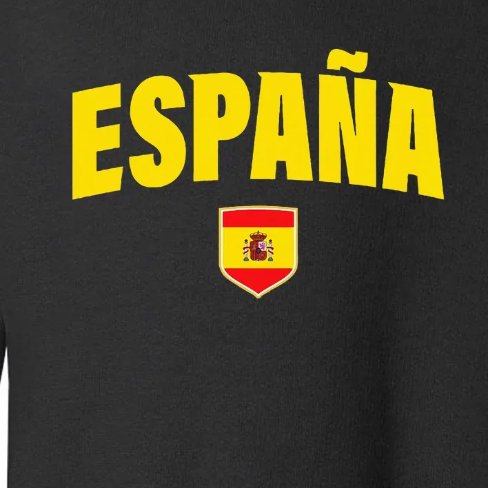 Retro Spanish Flag Spain Vintage EspañA Toddler Sweatshirt