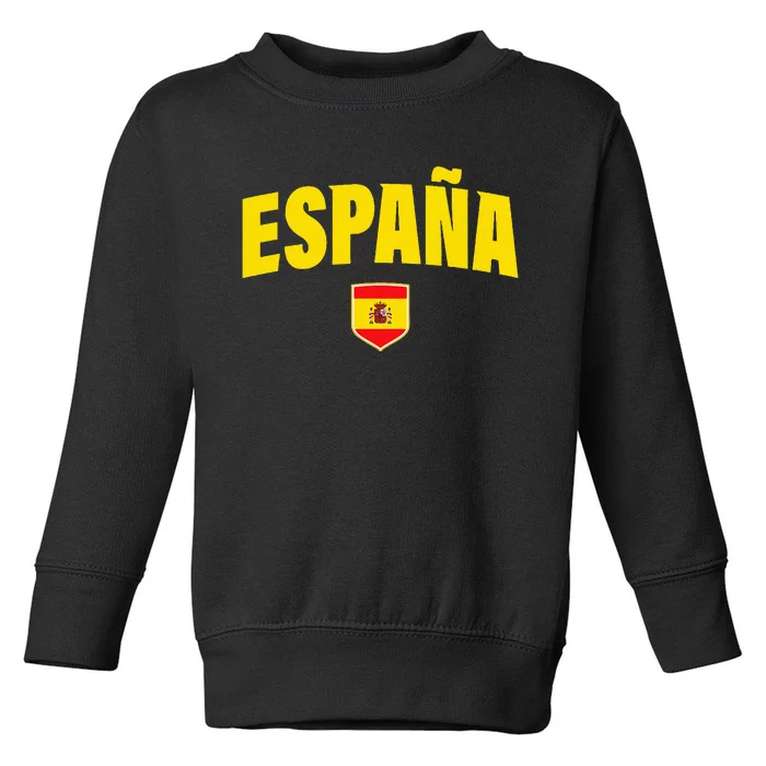 Retro Spanish Flag Spain Vintage EspañA Toddler Sweatshirt