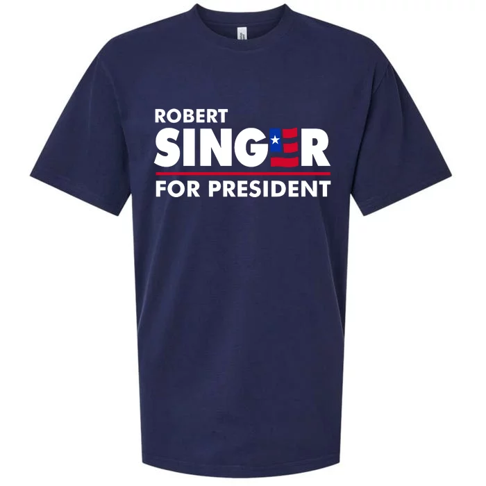 Robert Singer For President Robert Kennedy Jr For President USA 2024 Sueded Cloud Jersey T-Shirt