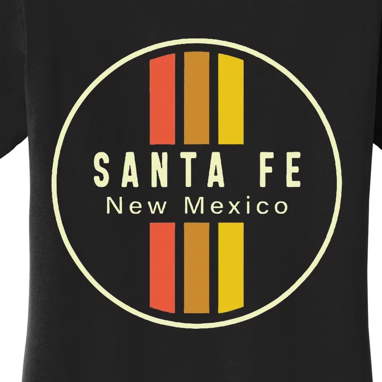 Retro Santa Fe New Mexico Women's T-Shirt