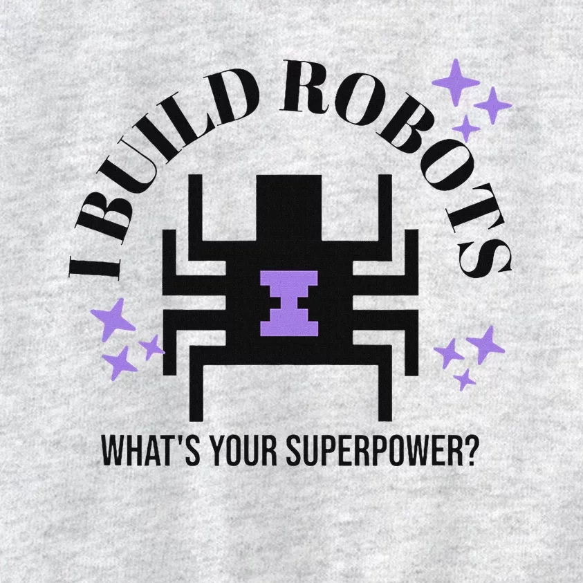 Robotic Superpower Futuristic Design Art Kids Sweatshirt