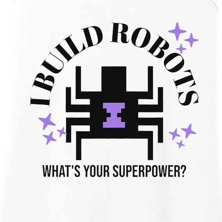 Robotic Superpower Futuristic Design Art Ladies Essential Tank