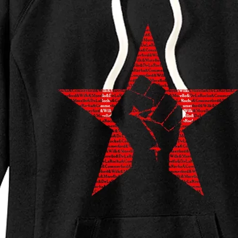 RATM Star Fist Funny Women's Fleece Hoodie