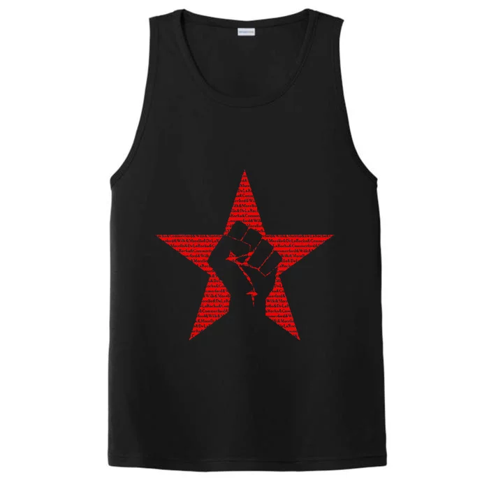 RATM Star Fist Funny Performance Tank