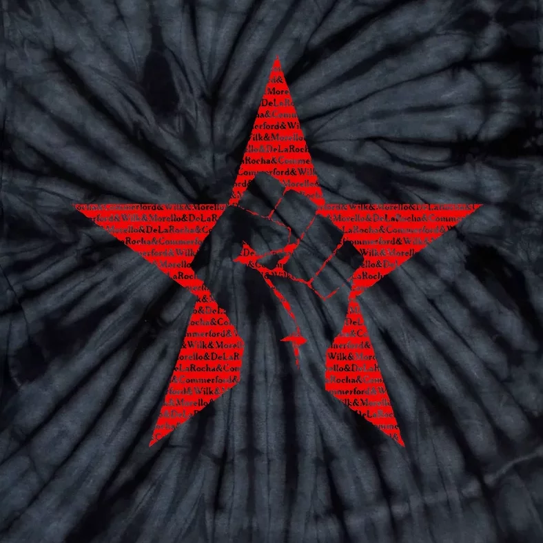 RATM Star Fist Funny Tie-Dye T-Shirt