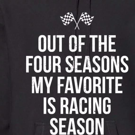 Racing Season Favorite Drag Stock Sprint Race Car Fan Gift Premium Hoodie