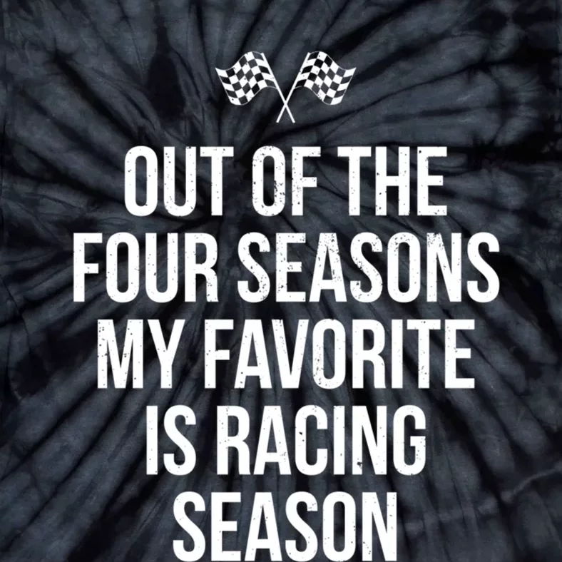 Racing Season Favorite Drag Stock Sprint Race Car Fan Gift Tie-Dye T-Shirt