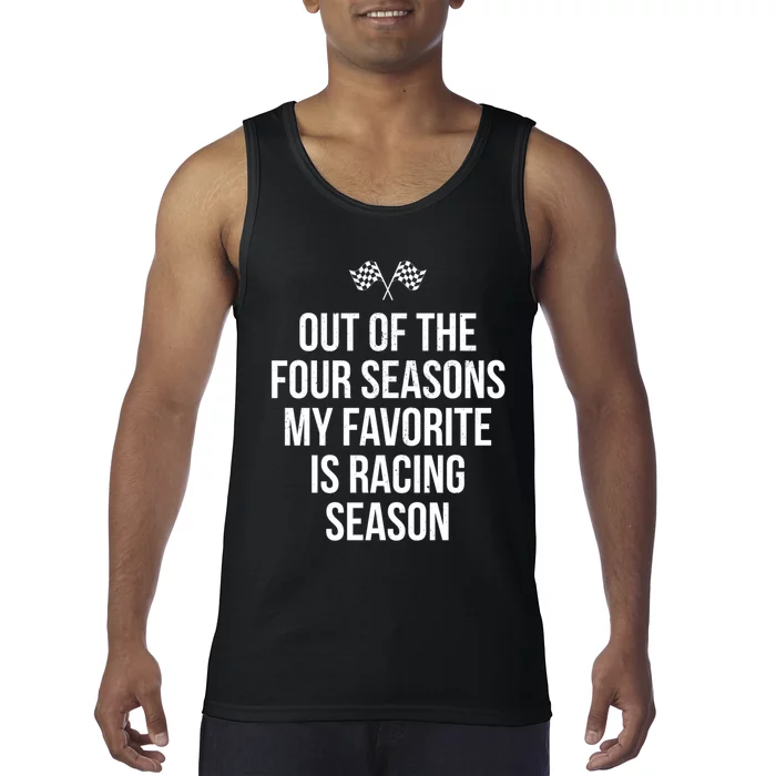 Racing Season Favorite Drag Stock Sprint Race Car Fan Gift Tank Top