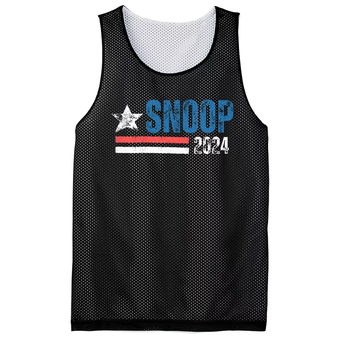 Retro Stripe Funny Snoop Vintage Election 2024 Gifts Mesh Reversible Basketball Jersey Tank