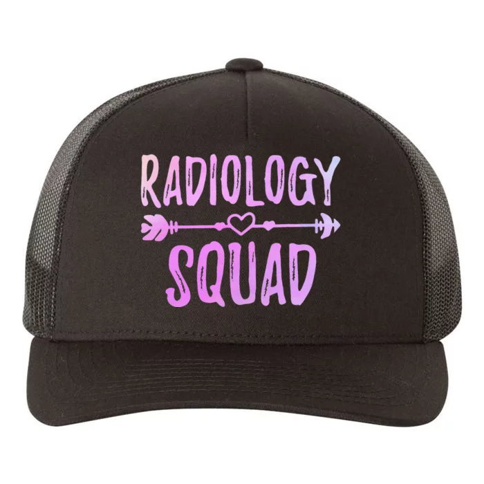 Radiology Squad Funny Radiography Team Rad Tech Radiographer Yupoong Adult 5-Panel Trucker Hat