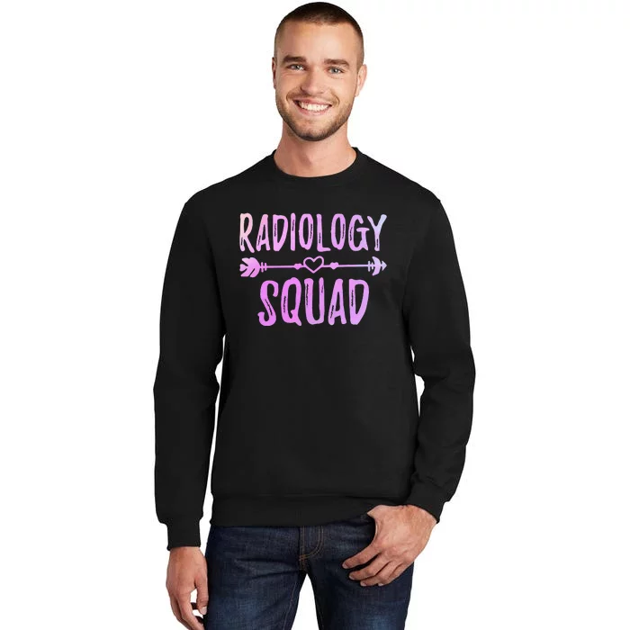 Radiology Squad Funny Radiography Team Rad Tech Radiographer Sweatshirt