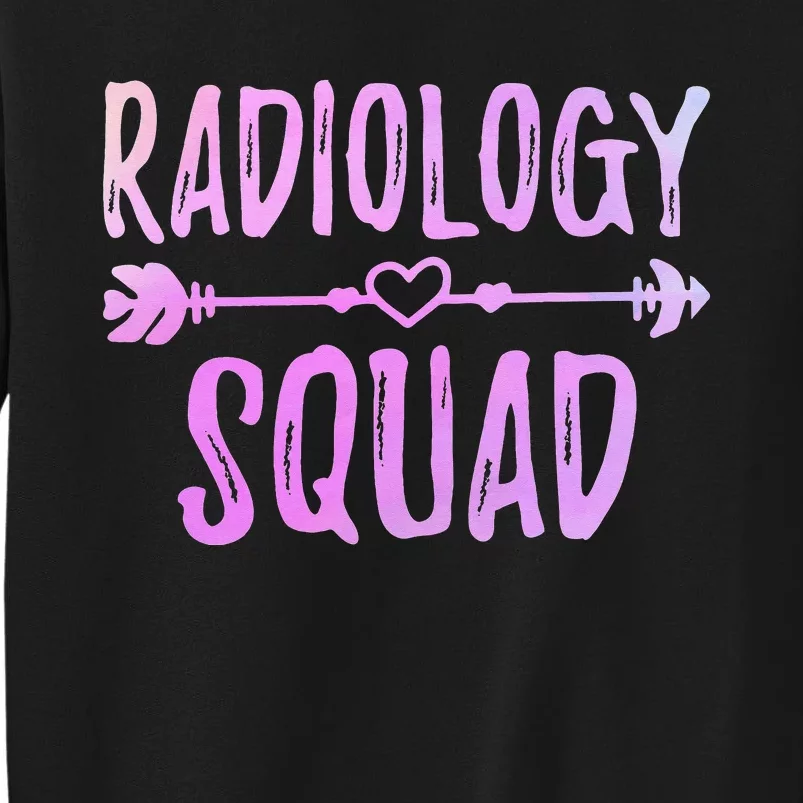 Radiology Squad Funny Radiography Team Rad Tech Radiographer Sweatshirt