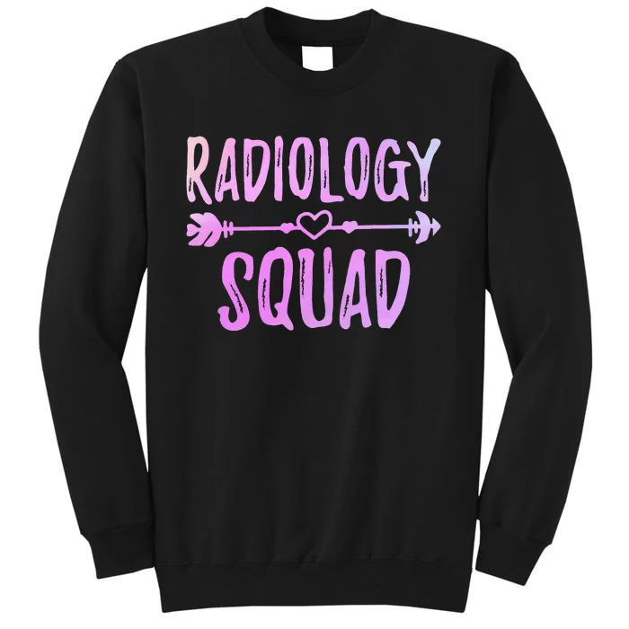 Radiology Squad Funny Radiography Team Rad Tech Radiographer Sweatshirt