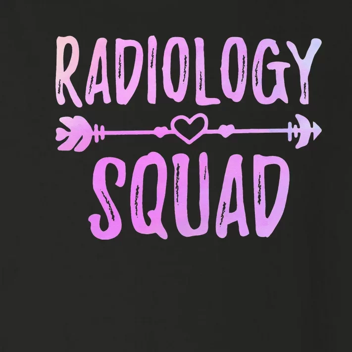 Radiology Squad Funny Radiography Team Rad Tech Radiographer Toddler Long Sleeve Shirt