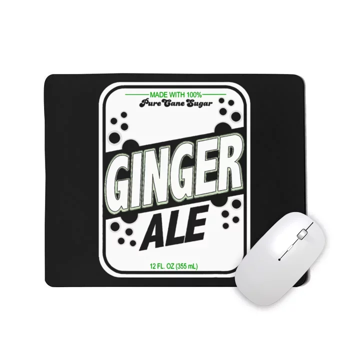 Retro Style Ginger Ale Costume Mousepad