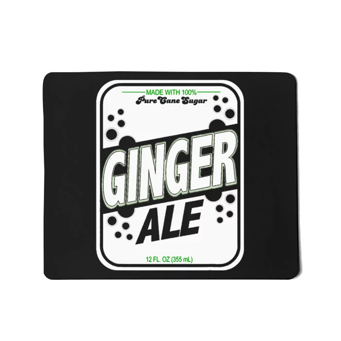 Retro Style Ginger Ale Costume Mousepad