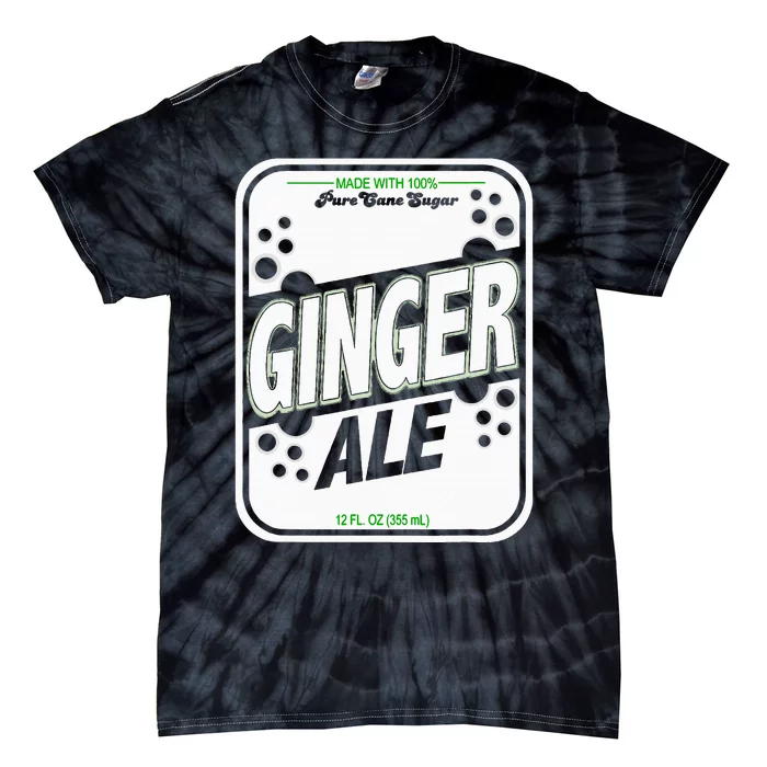 Retro Style Ginger Ale Costume Tie-Dye T-Shirt