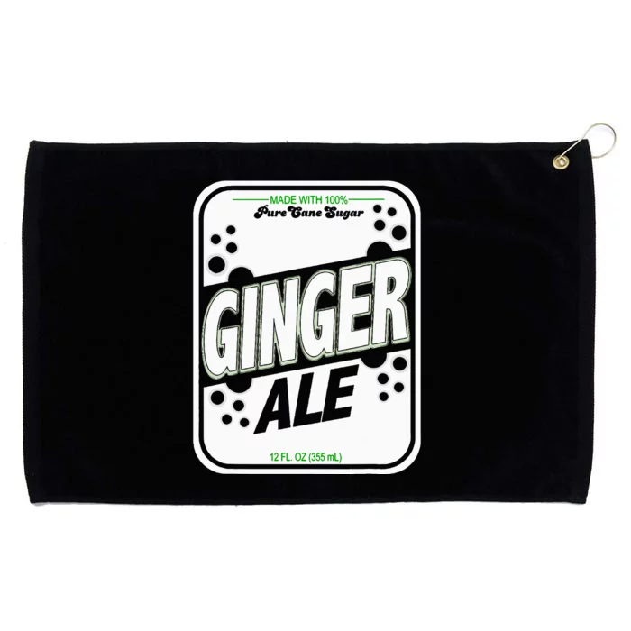 Retro Style Ginger Ale Costume Grommeted Golf Towel